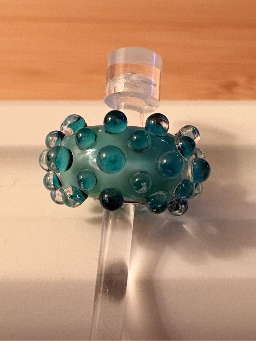 Elfbeads Emerald Dewdrops - Picture 3 of 3